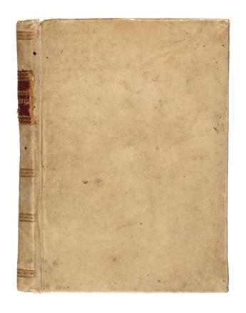 MANUSCRIPT.  Relationi delli Principi de Italia.  Manuscript in Italian on paper.  Early 17th century
